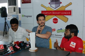 Akhil Akkineni Launched Startup Cricket League